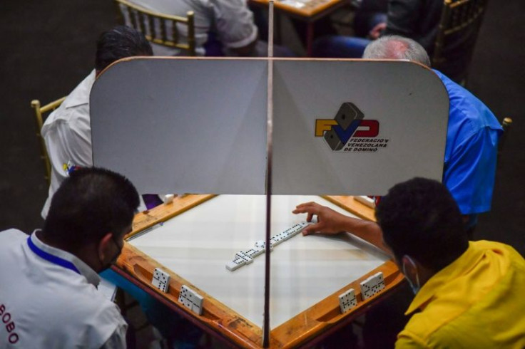Dominoes is played in pairs in Venezuela making it a more strategic game than when played individually