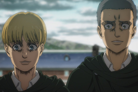 Armin and Connie from Attack on Titan Final Season Part 2