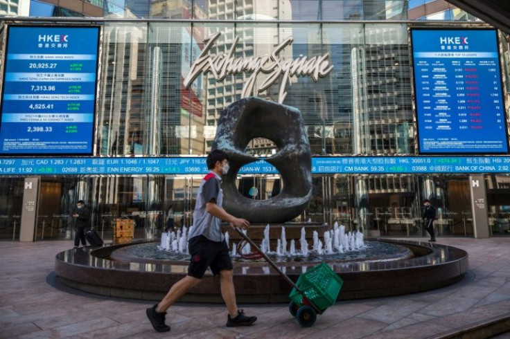 Stocks are enjoying a much-needed bounce in Hong Kong after a recent rout in tech firms