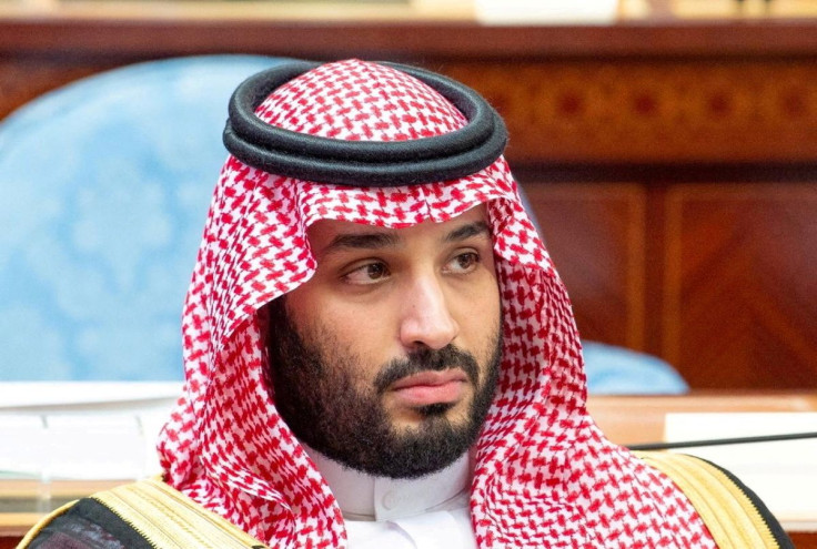 Saudi Crown Prince Mohammed bin Salman attends a session of the Shura Council in Riyadh, Saudi Arabia, November 20, 2019. Bandar Algaloud/Courtesy of Saudi Royal Court/Handout via REUTERS