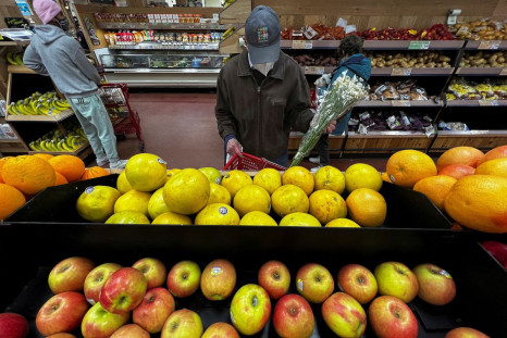 A person shops at a Trader Joe's grocery store in the Manhattan borough of New York City, New York, U.S., March 10, 2022.  