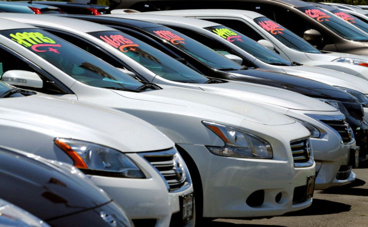 Automobiles are shown for sale at a car dealership in Carlsbad, California, U.S. May 2, 2016. 