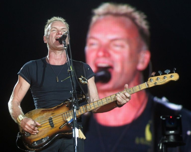 Sting dusted off a protest song from the 1980s called 'Russia' that he 'never thought would be relevant again'