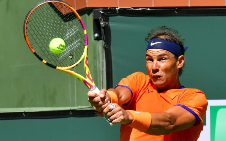 Spain's Rafael Nadal battles past American Reilly Opelka in the fourth round of the BNP Paribas Open at Indian Wells