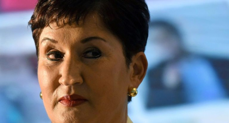 Former Guatemalan attorney general Thelma Aldana, seen in March 2019, lives in exile in the United States