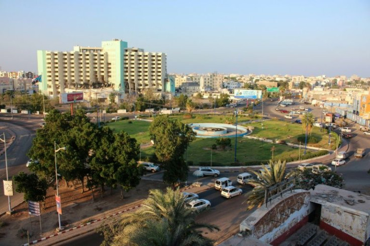 The derelict Aden Hotel in Yemeni's southern city on March 3, 2022