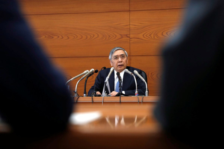 Bank of Japan (BOJ) Governor Haruhiko Kuroda attends a news conference at the BOJ headquarters in Tokyo, Japan June 20, 2019. 