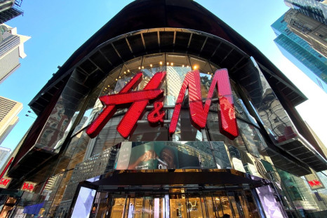 The H&M clothing store is seen in Times Square in Manhattan, New York, U.S., November 15, 2019. 