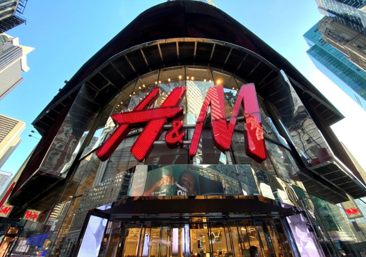 The H&M clothing store is seen in Times Square in Manhattan, New York, U.S., November 15, 2019. 