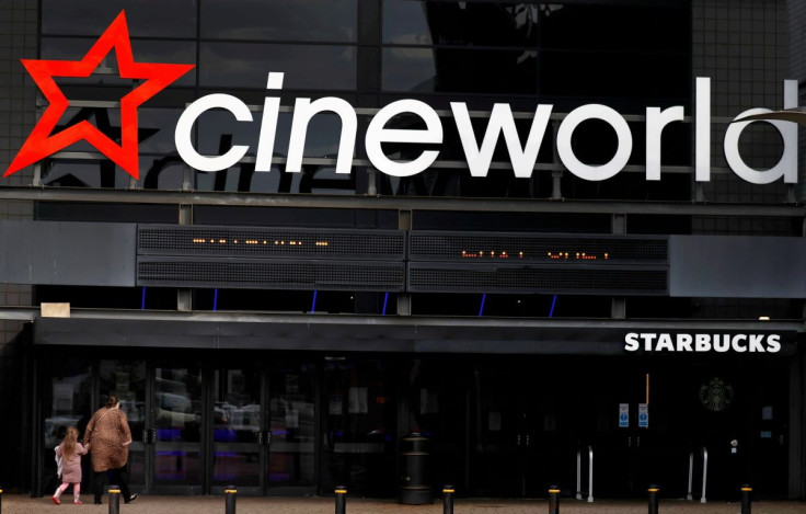 A Cineworld cinema near Manchester, Britain, October 4, 2020.