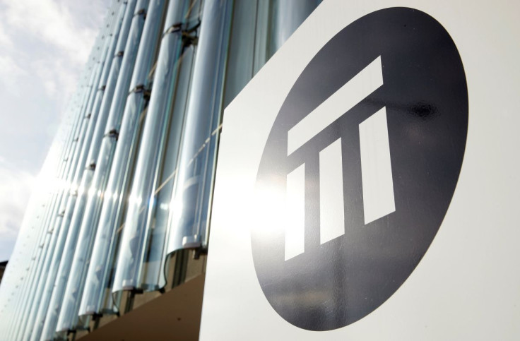 The logo of insurance company Swiss Re is seen in front of its headquarters in Zurich, Switzerland February 12, 2019.