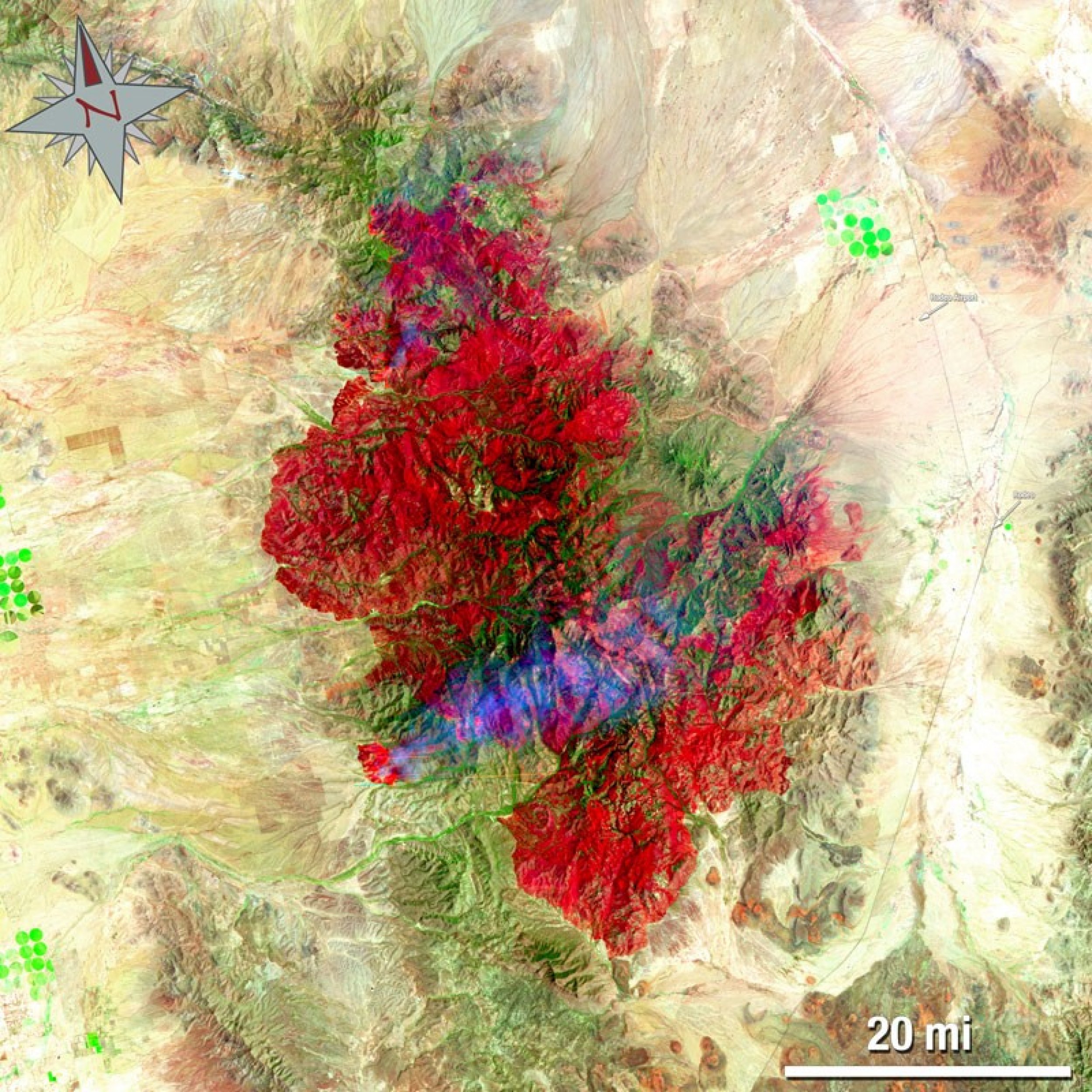 How NASA satellite images helped fight Arizona wildfire