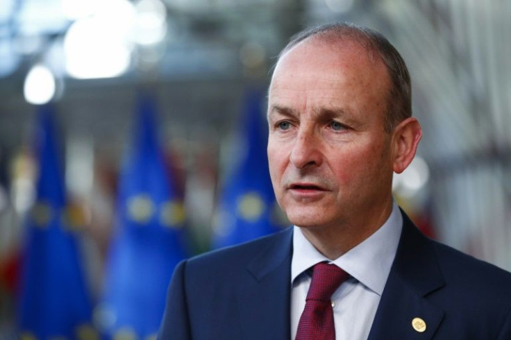 Ireland's Prime Minister (Taoiseach) Micheal Martin was due to commemorate St Patrick's Day at the White House with US President Joe Biden before testing positive for Covid-19 March 16, 2022