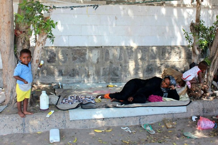 Ethiopian refugees in Yemen's southern city of Aden; many of the migrants arriving have little idea of the conflict that has been raging in Yemen for the past seven years