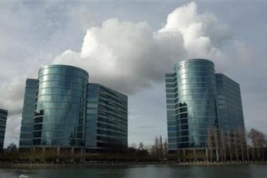 The headquarters of Oracle Corporation are shown in Redwood City, California February 2, 2010. Picture taken February 2, 2010.