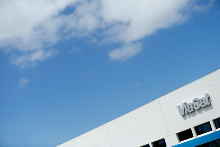 A Viasat inc. sign is shown on one of their  buildings in Carlsbad, California, United States May 23, 2016. 