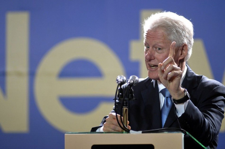 Former U.S. President Bill Clinton  