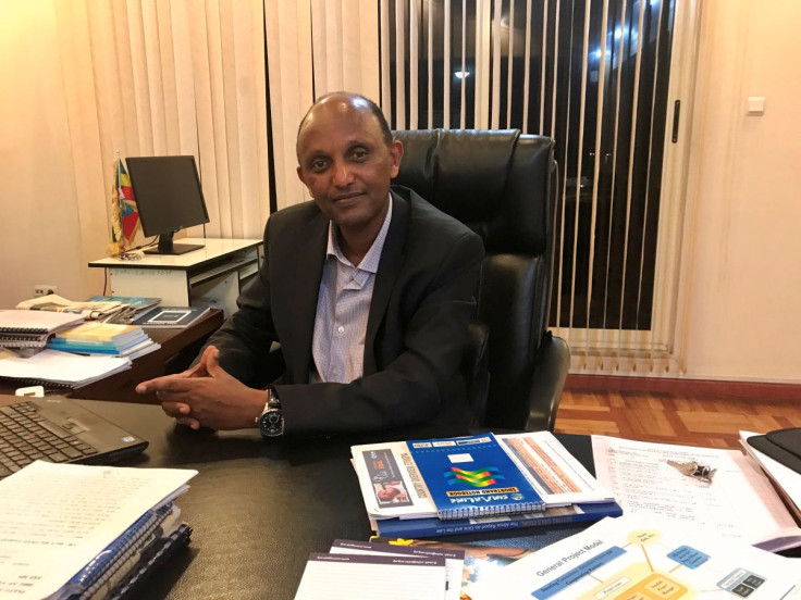 Daniel Bekele, former political prisoner and Africa director at New York-based Human Rights Watch, now heading the government's human rights commission, speaks during a Reuters interview in Addis Ababa, Ethiopia November 15, 2019. Picture taken November 1