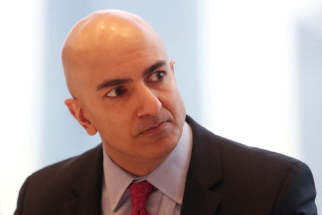 Minneapolis Federal Reserve President Neel Kashkari listens to a question during an interview in New York, U.S., March 29, 2019. 