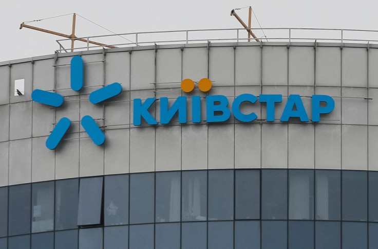 The logo of Kyivstar, one of Ukraine's largest telecoms company, is pictured at the company's headquarters in Kyiv, Ukraine, March 3, 2016.