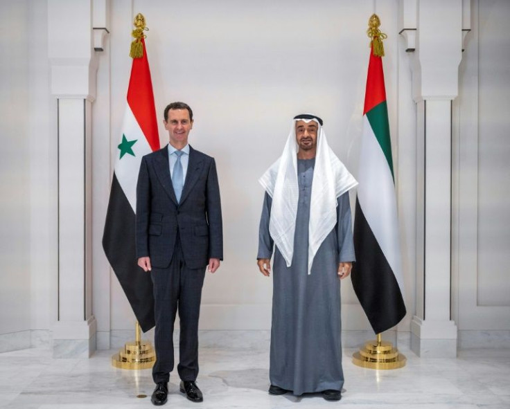 Syrian President Bashar al-Assad's visit to the United Arab Emirates has been strongly criticised by Washington
