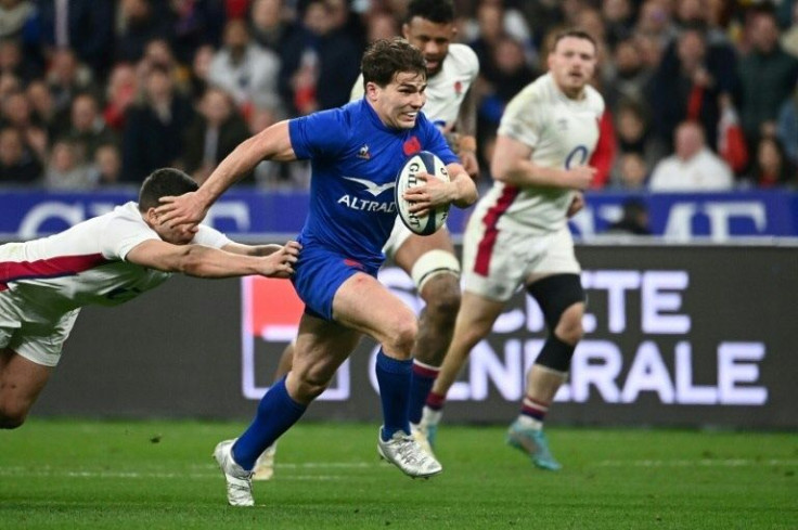 Captain Antoine Dupont (C) led France to their first Six Nations title since 2010