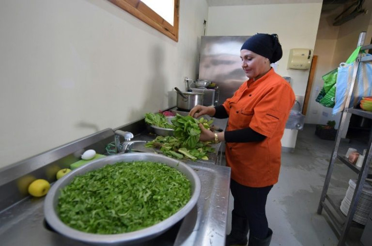 Chef Najah Ameur says residents create their own unique spice mixes
