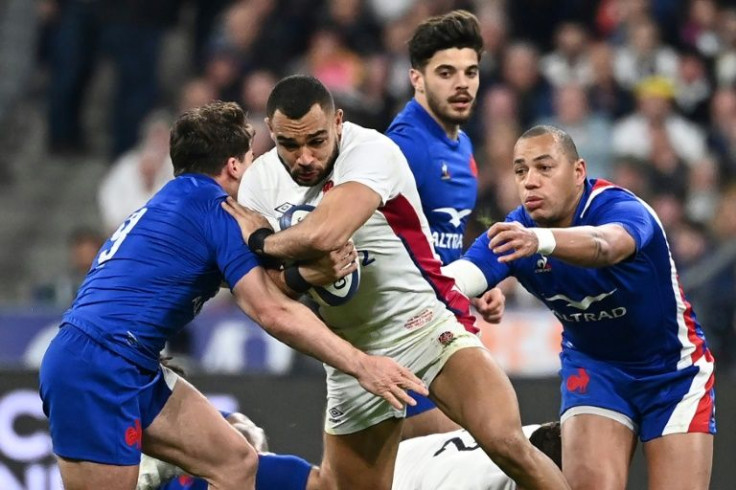 Gael Fickou (R) is a defensive lynchpin of France's side