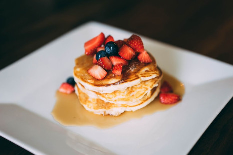Strawberry Pancake/Breakfast