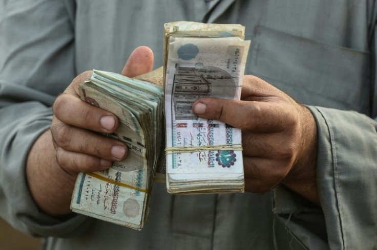 The Egyptian pound has plunged almost 17 percent against the US dollar on Monday as the economy worsens in the Arab world's most populous nation