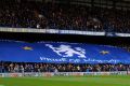 Soccer Football - Premier League - Chelsea v Newcastle United - Stamford Bridge, London, Britain - March 13, 2022 General view of a Chelsea banner inside the stadium before the match 