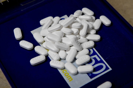 Tablets of the opioid-based Hydrocodone at a pharmacy in Portsmouth, Ohio, June 21, 2017.  