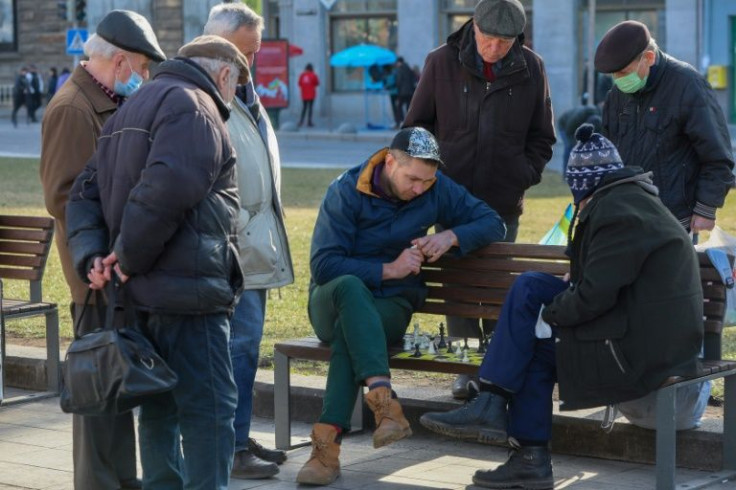 As the war rages to the east, Lviv's chess fans keep up the city's tradition of street games