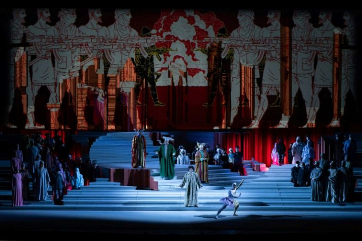 Ai Weiwei's debut opera production, "Turandot", opens in Rome on Tuesday