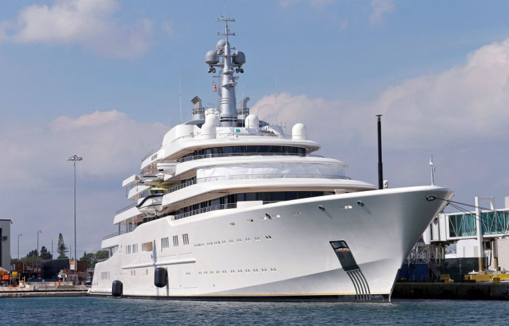 The Eclipse superyacht, owned by Russian oligarch Roman Abramovich, is seen at the Port of Palm Beach in Riviera Beach, Florida, U.S. November 24, 2017.
