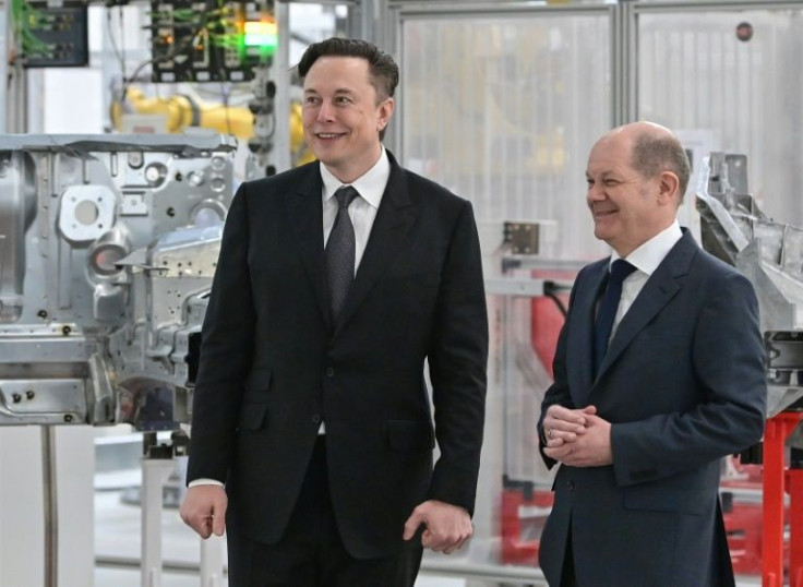 German Chancellor Olaf Scholz attended the inauguration of Tesla's first European factory