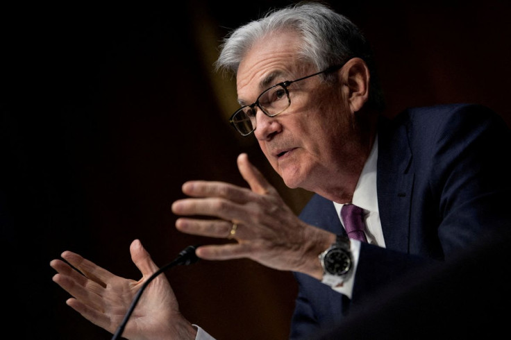 U.S. Federal Reserve Board Chair Jerome Powell speaks during his re-nominations hearing of the Senate Banking, Housing and Urban Affairs Committee on Capitol Hill, in Washington, U.S., January 11, 2022. Brendan Smialowski/Pool via REUTERS