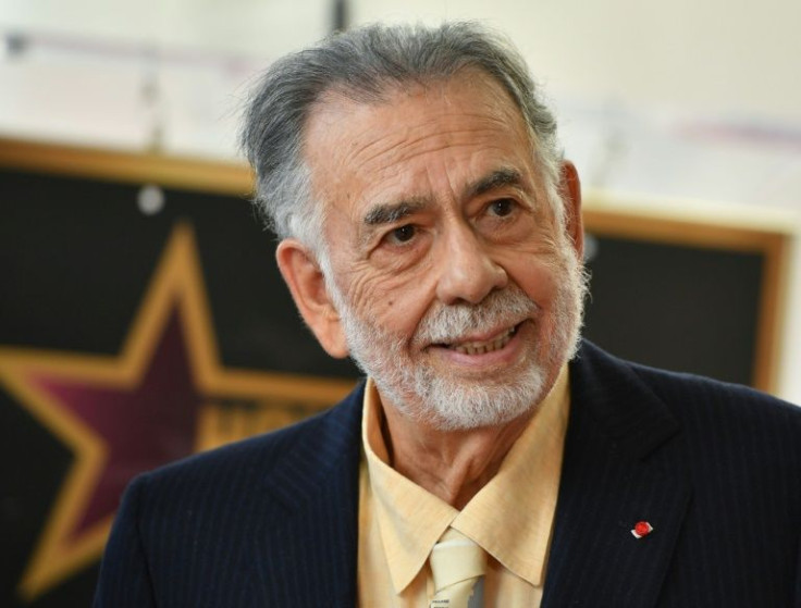 US director Francis Ford Coppola received a star on Hollywood's "Walk of Fame" in conjunction with the 50th anniversary of "The Godfather"