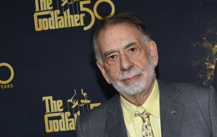 US director Francis Ford Coppola -- seen here at a February 2022 screening of "The Godfather" -- said he initially declined the chance to make the film