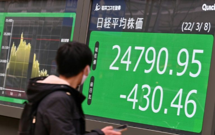 Aisan stocks were up in early trade, with Tokyo jumping more than two percent