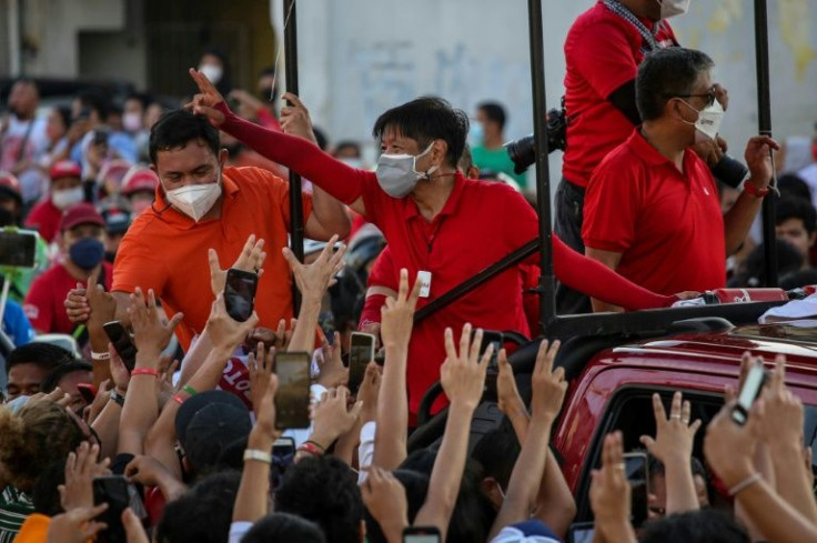 Critics and opponents accuse Marcos Jr and his supporters of trying to portray his father's two-decade rule as a golden age of peace and prosperity