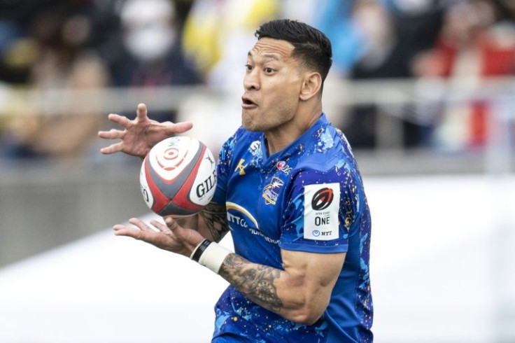 Israel Folau says that his move to Japan had been "positive" and he would "love to play beyond next year"