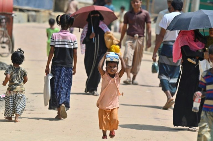 The Rohingya live in a vast network of squalid camps made up of bamboo shacks, refusing to return home until Myanmar ensures their rights