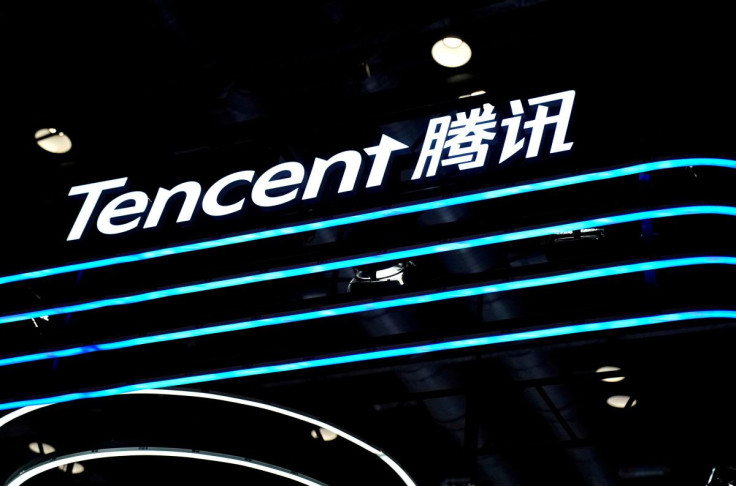 A Tencent logo is seen in Beijing, China September 4, 2020. 
