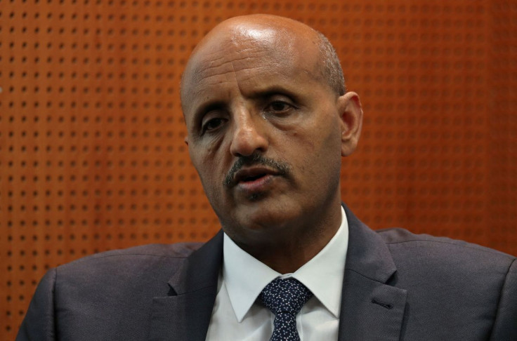 Ethiopian Airlines CEO Tewolde Gebremariam speaks during a Reuters interview amid concerns about the spread of coronavirus disease (COVID-19), in Addis Ababa, Ethiopia May 15, 2020.