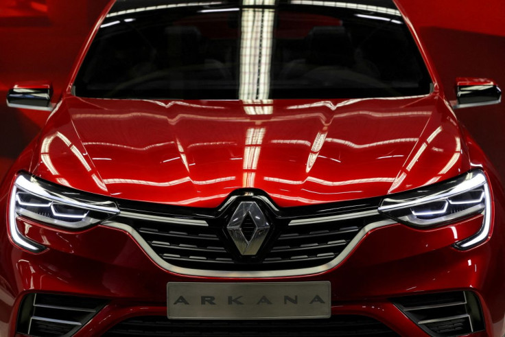 New Renault Arkana mid-size crossover is seen in a show room at Renault factory in Moscow, Russia April 11, 2019.  