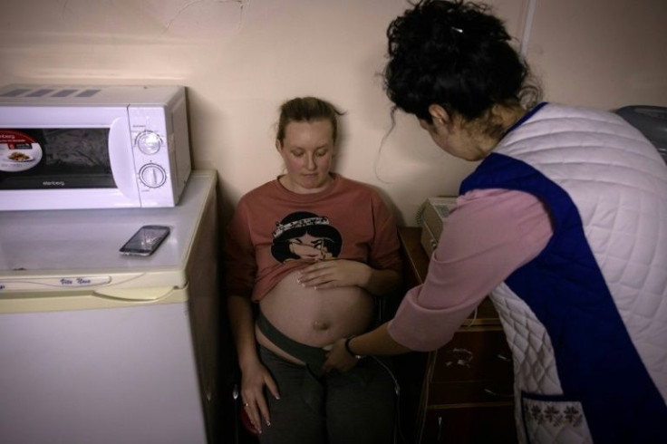Zhytomyr maternity centre has moved most of its equipment underground and has set up its own operating theatre