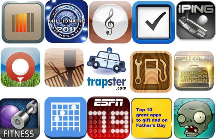 Top 10 great apps for dad on Father&#039;s Day