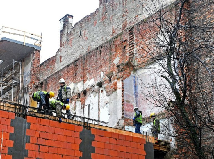 A construction industry association says a quarter of Ukrainians living in Poland have left the country since war broke out in their homeland