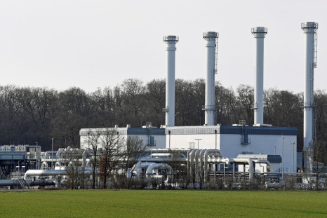 The Astora natural gas depot, which is the largest natural gas storage in Western Europe, is pictured in Rehden, Germany, March 16, 2022. 